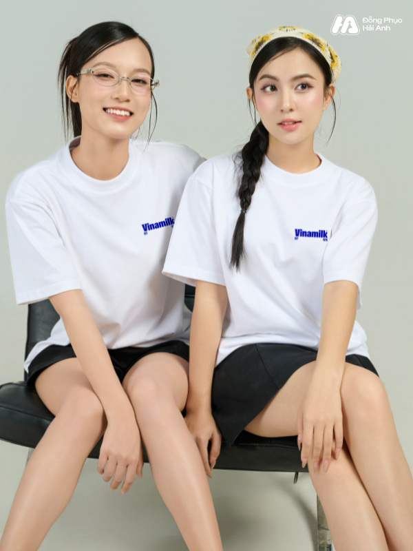 Mẫu Áo Thun Đồng Phục Công Ty FastUni Màu Trắng - ảnh 3