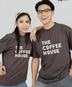 Mẫu Áo Thun Đồng Phục Công Ty FastUni Màu Xám Chì - ảnh 2