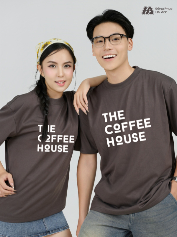 Mẫu Áo Thun Đồng Phục Công Ty FastUni Màu Xám Chì - ảnh 2