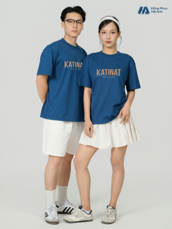 Mẫu Áo Thun Đồng Phục Công Ty FastUni Màu Xanh Navy - ảnh 3
