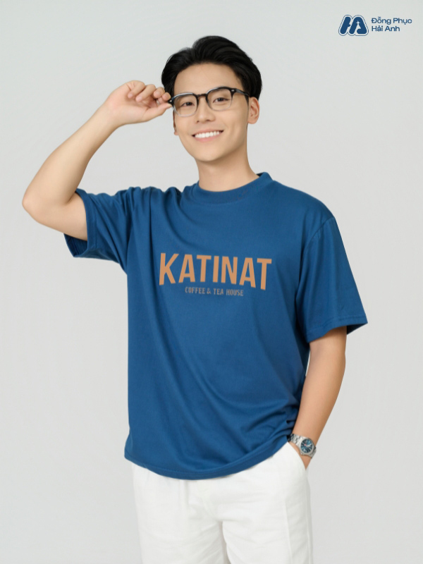 Mẫu Áo Thun Đồng Phục Công Ty FastUni Màu Xanh Navy - ảnh 4