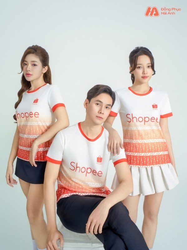 Áo thun Shopee kiểu dáng năng động, thanh lịch và tinh tế