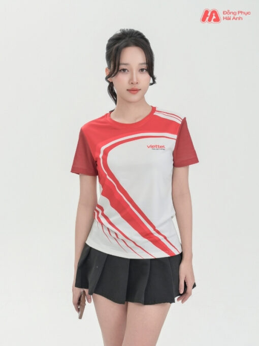 Mẫu Áo Thun Đồng Phục Công Ty Viettel