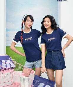 Mẫu Áo Thun Đồng Phục Katinat Màu Xanh Đen - ảnh 4
