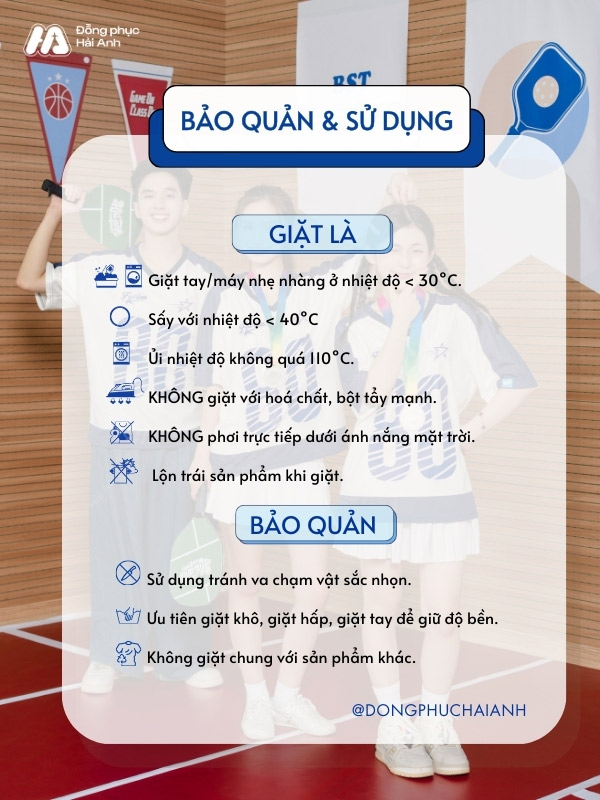 Chi tiết cách giặt và bảo quản áo thun vải metacool