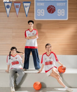 Mẫu Áo Thun Đồng Phục Lớp Oversize Cổ Tim Fearless Màu Trắng - ảnh 5