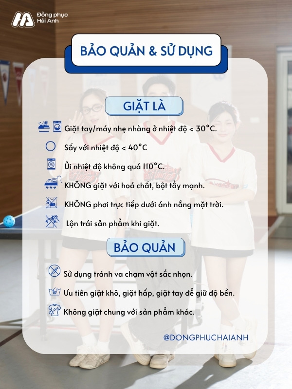 Hướng dẫn chi tiết tips giặt là và bảo quản áo thun oversize vải Metacool