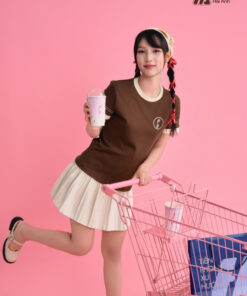 Mẫu Áo Thun Đồng Phục Phê La Màu Nâu - ảnh 4