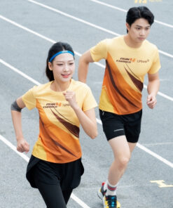 Mẫu Áo Thun Đồng Phục In Chuyển Nhiệt Run 4 Change - ảnh 2
