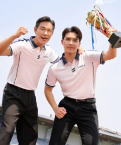 Mẫu Áo Thun Polo Đồng Phục Công Ty Aircool 03 Trắng Gạo - ảnh 2