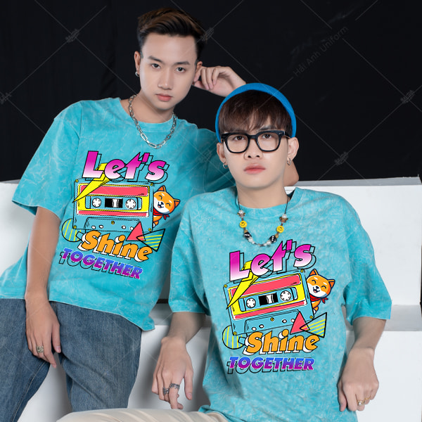 Mẫu Áo Wash Màu Xanh Yang Hồ 9CK50- Ngông Collection - ảnh 2