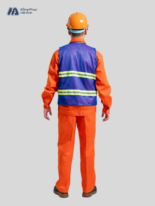 Mẫu Đồng Phục Áo Lưới Bảo Hộ Lao Động Mã 04 Màu Bích - ảnh 2