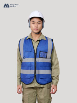 Mẫu Đồng Phục Áo Lưới Bảo Hộ Lao Động Mã 05 Màu Bích - ảnh 2