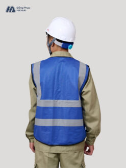 Mẫu Đồng Phục Áo Lưới Bảo Hộ Lao Động Mã 05 Màu Bích - ảnh 3