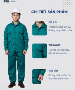 Mẫu Đồng Phục Bảo Hộ Lao Động Vải Kaki Mã 20 - ảnh 2