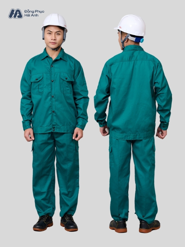 Mẫu Đồng Phục Bảo Hộ Lao Động Vải Kaki Mã 20 - ảnh 3