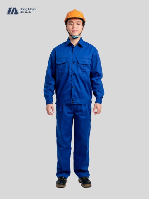 Mẫu Đồng Phục Bảo Hộ Lao Động Vải Kaki Protect 2.1 Mã 18 Màu Bích - ảnh 7