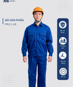 Mẫu Đồng Phục Bảo Hộ Lao Động Vải Kaki Protect 2.1 Mã 18 Màu Bích
