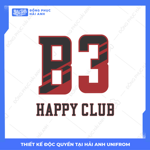 Mẫu Hình In Flex In Happy Club B3