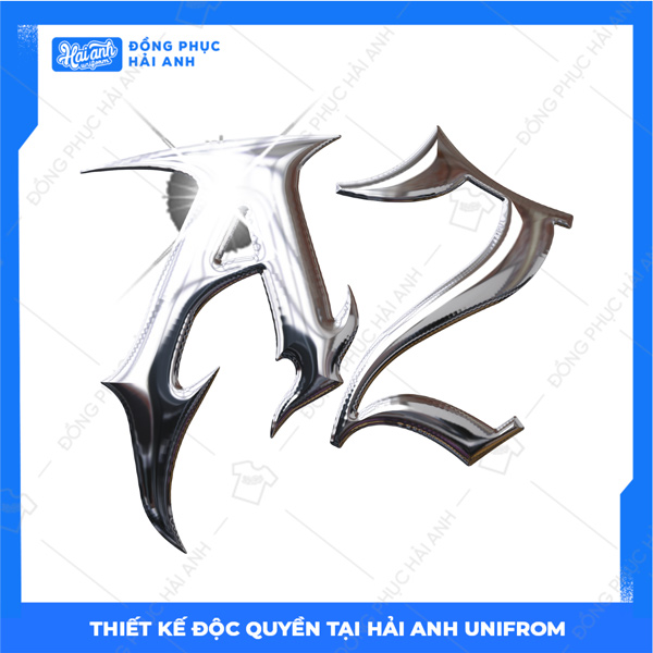 Mẫu Hình In Gothic Lớp A2