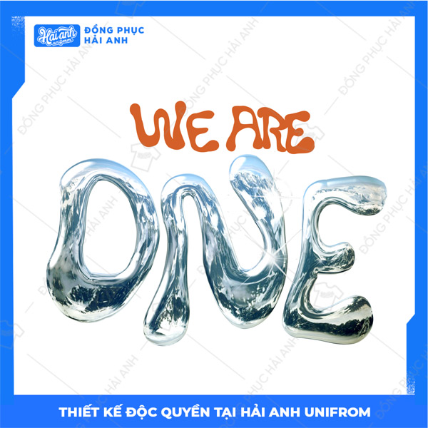 Mẫu Hình In Gothic We Are One