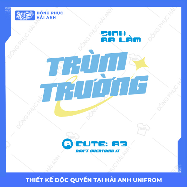 Mẫu Hình In Groovy Sinh Ra Làm Trùm Trường 