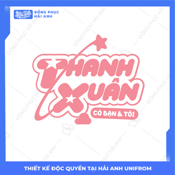 Mẫu Hình In Groovy Thanh Xuân Có Bạn Và Tôi 