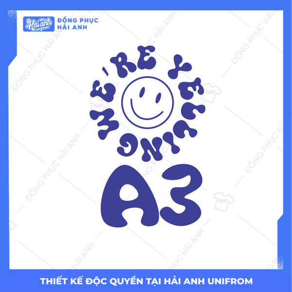 Mẫu Hình In Groovy We Are Yelling A3