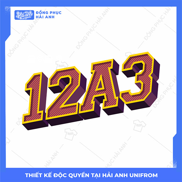Mẫu Hình In Isometric Lớp 12A3