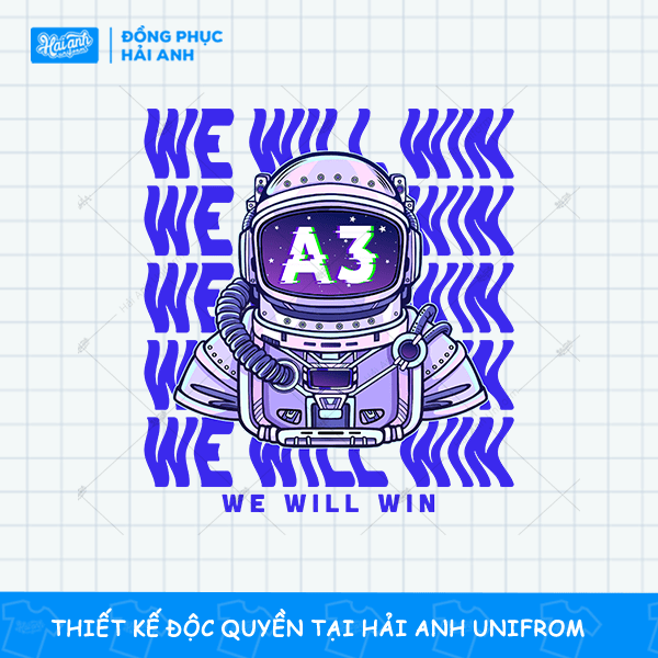Mẫu Hình In Streetwear Graphic A3 Phi Hành Gia