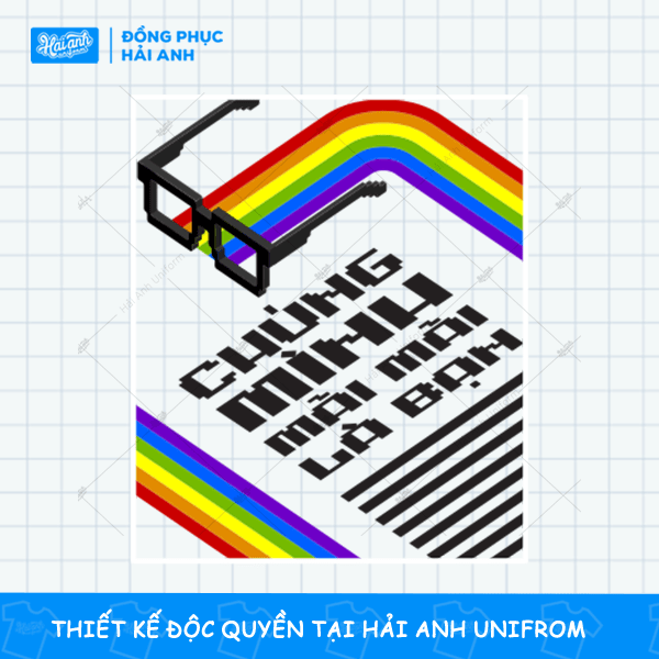 Mẫu Hình In Streetwear Graphic Chúng Mình Mãi Mãi Là Bạn đẹp nhất 2021