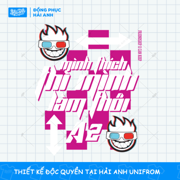 Mẫu Hình In Streetwear Graphic Mình Thích Thì Mình Phải Làm Thôi A2 sáng tạo
