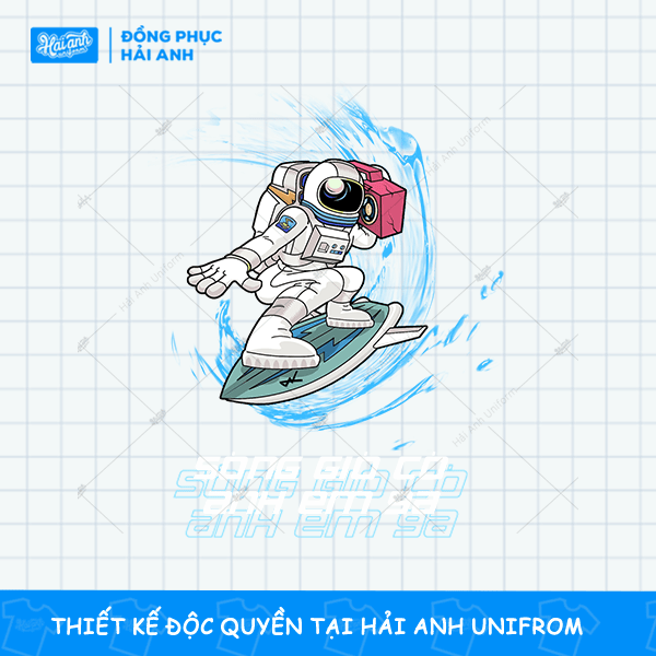 Mẫu Hình In Streetwear Graphic Phi Hành Gia 9A hot nhất 
