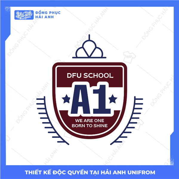 Mẫu Hình In Varsity A1 DFU School