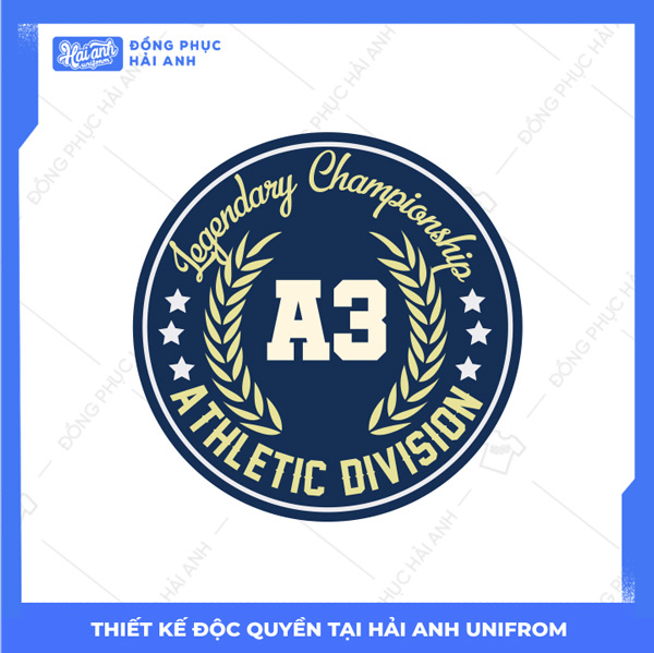 Mẫu Hình In Varsity A3 Legendary