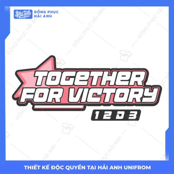Mẫu Hình In Y2K 12D3 Together For Victory