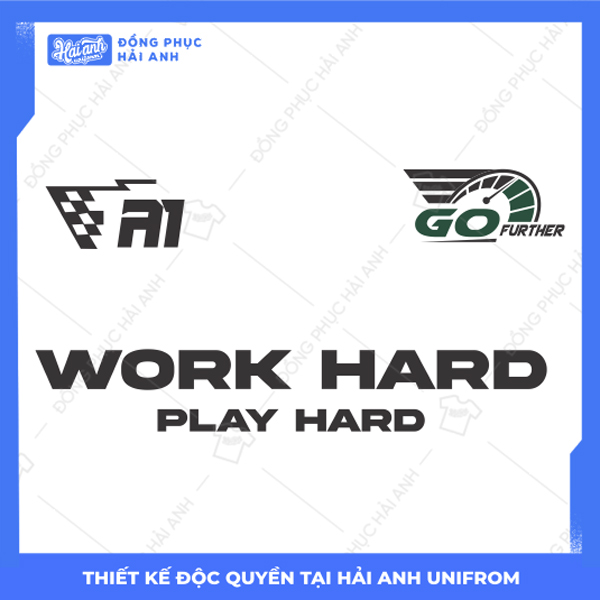 Mẫu Hình In Y2K Work Hard Play Hard
