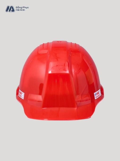 Mẫu Mũ Bảo Hộ Lao Động Màu Đỏ Mã 01
