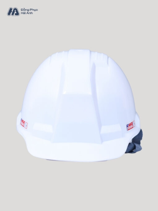 Mẫu Mũ Bảo Hộ Lao Động Màu Trắng Mã 01