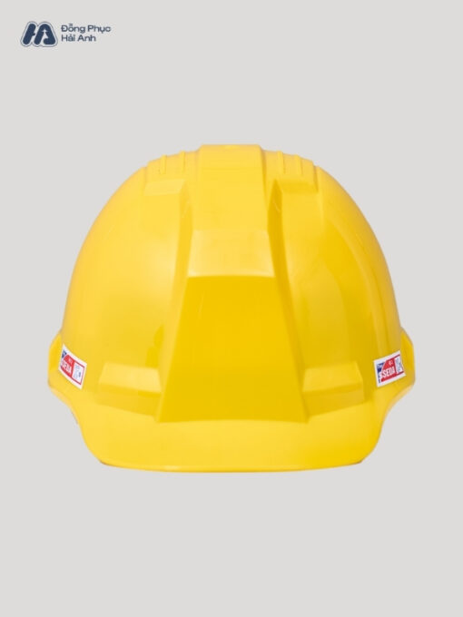 Mẫu Mũ Bảo Hộ Lao Động Màu Vàng Mã 01