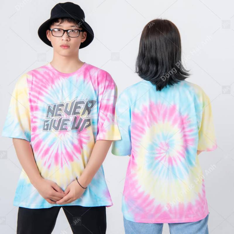 Màu áo tie dye cá tính, năng động