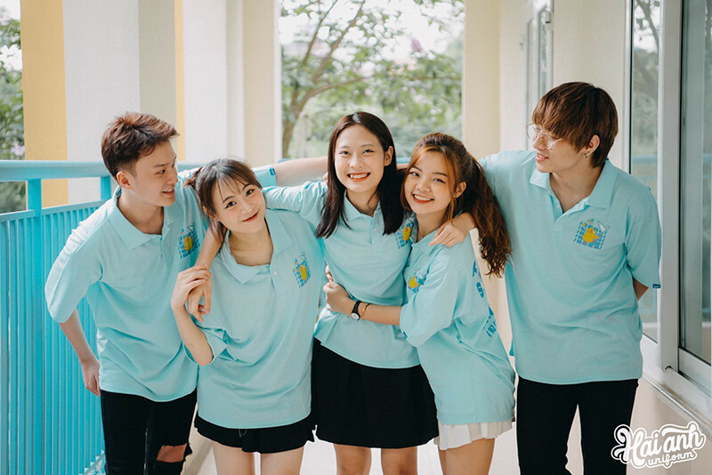 Mẫu áo lớp áo nhóm kute
