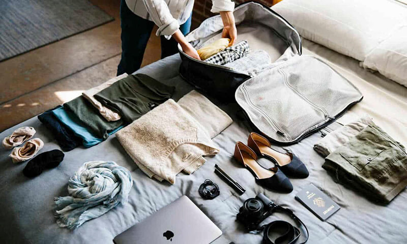 Chuẩn bị hành lý kĩ càng trước chuyến đi du lịch trước khi lên máy bay