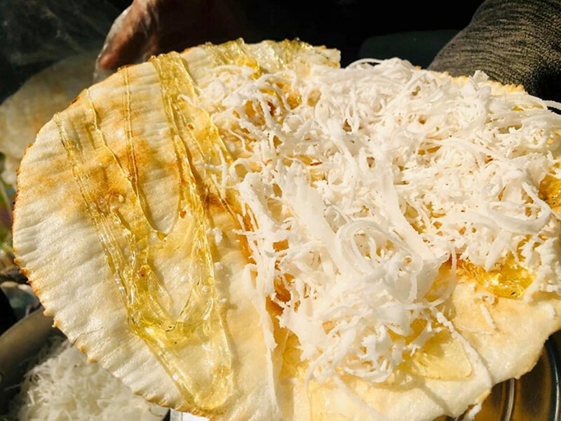 Nơi bán đồ ăn vặt ngày xưa – Bánh tráng mạch nha