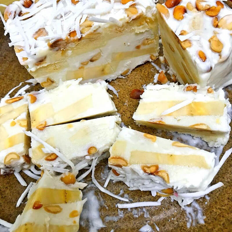 Nơi bán đồ ăn vặt ngày xưa – Kem chuối