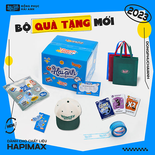 Bộ quà tặng khi mua áo lớp tại Hải Anh Uniform - Hình 2