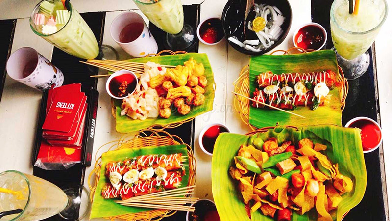 Quán ăn vặt ngon - Gáo Dừa