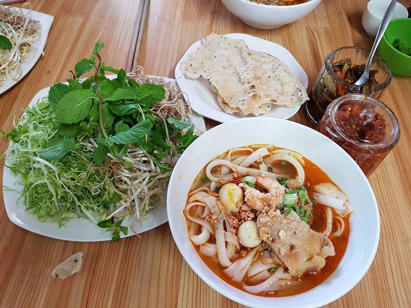 Mỳ Quảng Hội An được coi là quán mỳ Quảng ngon nhất Đà Lạt
