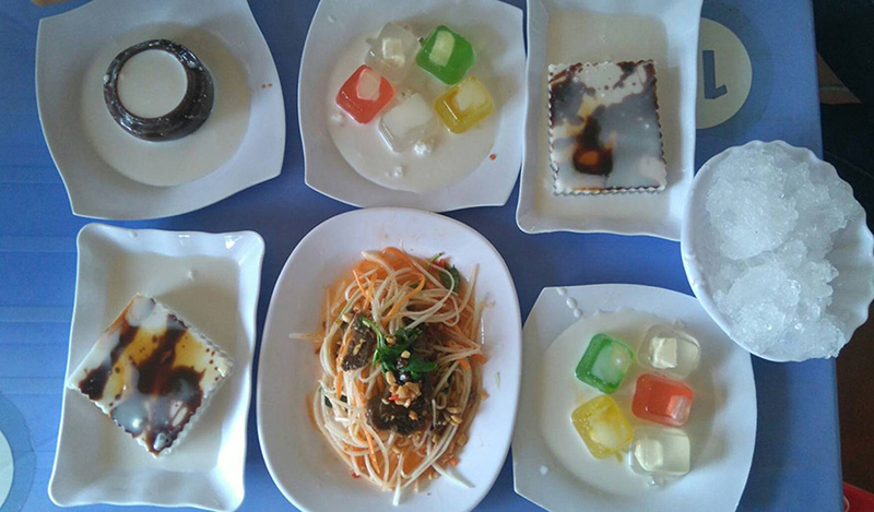 Quán ăn vặt ngon ở Huế - Sương Sa Dừa