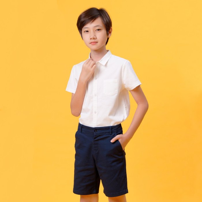 Quần áo đồng phục học sinh bé trai đẹp - ảnh 2